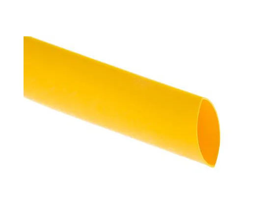63-7459-48 RS Yellow Halogen Free Heat Shrink Tubing 25.4mm Sleeve Dia. x 1.2m Length 2:1 Ratio 267-2045