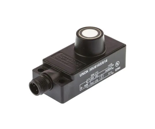 63-7496-18 Baumer Ultrasonic Sensor Block, 100 → 1000 mm, Analogue, M12 Connector IP67 UNDK 30U6103/S14