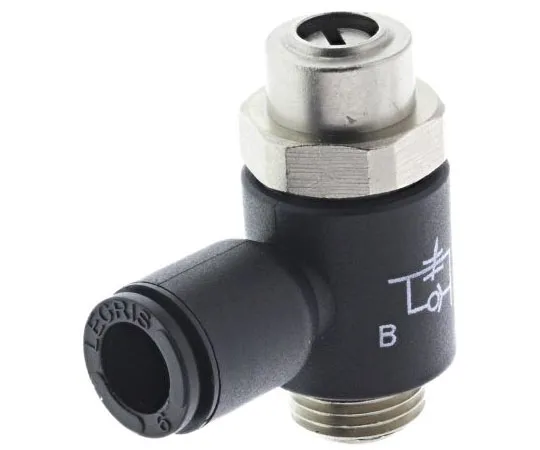 63-7491-97 Legris 7011 Series Flow Regulator, 6mm Tube Inlet Port x G 1/8 Male Outlet Port 7011 06 10
