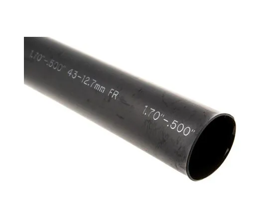 63-7488-88 TE Connectivity Black No Heat Shrink Tubing 43.1mm Sleeve Dia. x 304.8mm Length, SST Series 3:1 Ratio SST-12-17/FR