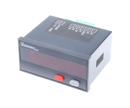 63-7501-51 Kubler 6 Digit, LED, Counter, 60kHz, 10 → 30 V dc 6.540.012.300