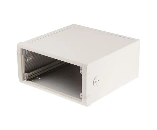 63-7424-28 Aluminium Project Box, White, 250 x 250 x 120mm M5725227