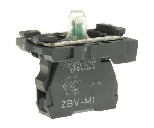 63-7536-34 Schneider Electric Harmony XB5 Light Block LED White 230 → 240 V ac Screw terminal ZB5AVM1
