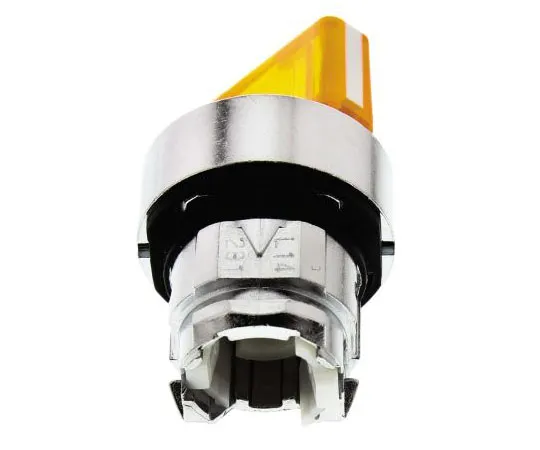 63-7493-59 Schneider Electric Harmony XB4 2 Position Selector Switch Head Standard Handle Orange Latching ZB4BK1253