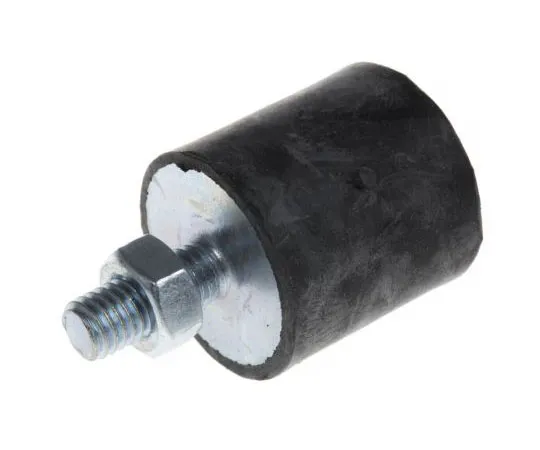 63-7440-66 FIBET 3030VD20-45 30mm Shock Mount M8 30mm Diameter 36kg Compression Load 6mm, Male to Female Natural Rubber 3030VD20-45