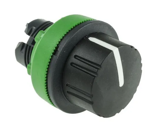 63-7389-43 Schneider Electric Harmony XB5 3 Position Selector Switch Head Black Knurled Knob Spring Return Right to Centre ZB5FD89