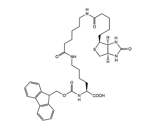 61-0387-58　［Discontinued］Fmoc-Lys(Biotinyl-Epsilon-Aminocaproyl)-OH 852100 500mg　8521008500