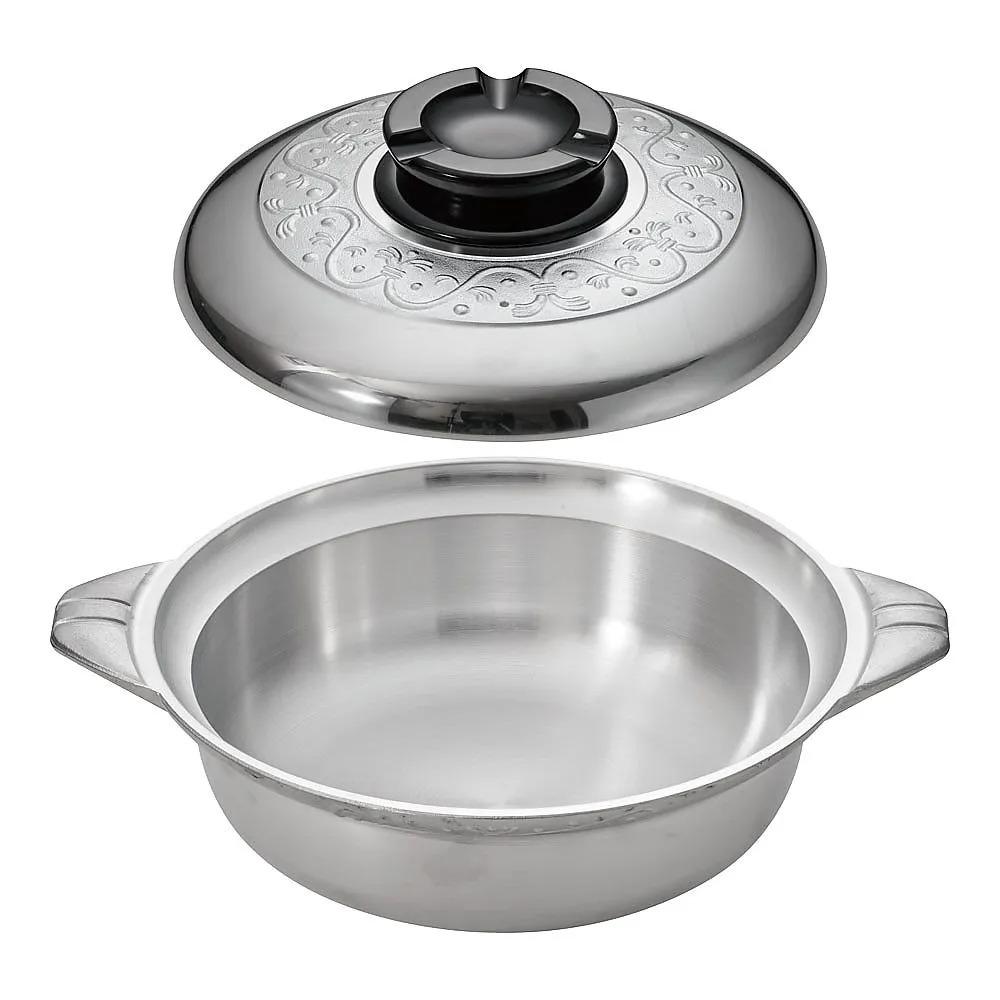 62-6787-40 Aluminum Deluxe Shallow Chili Pot 27 cm