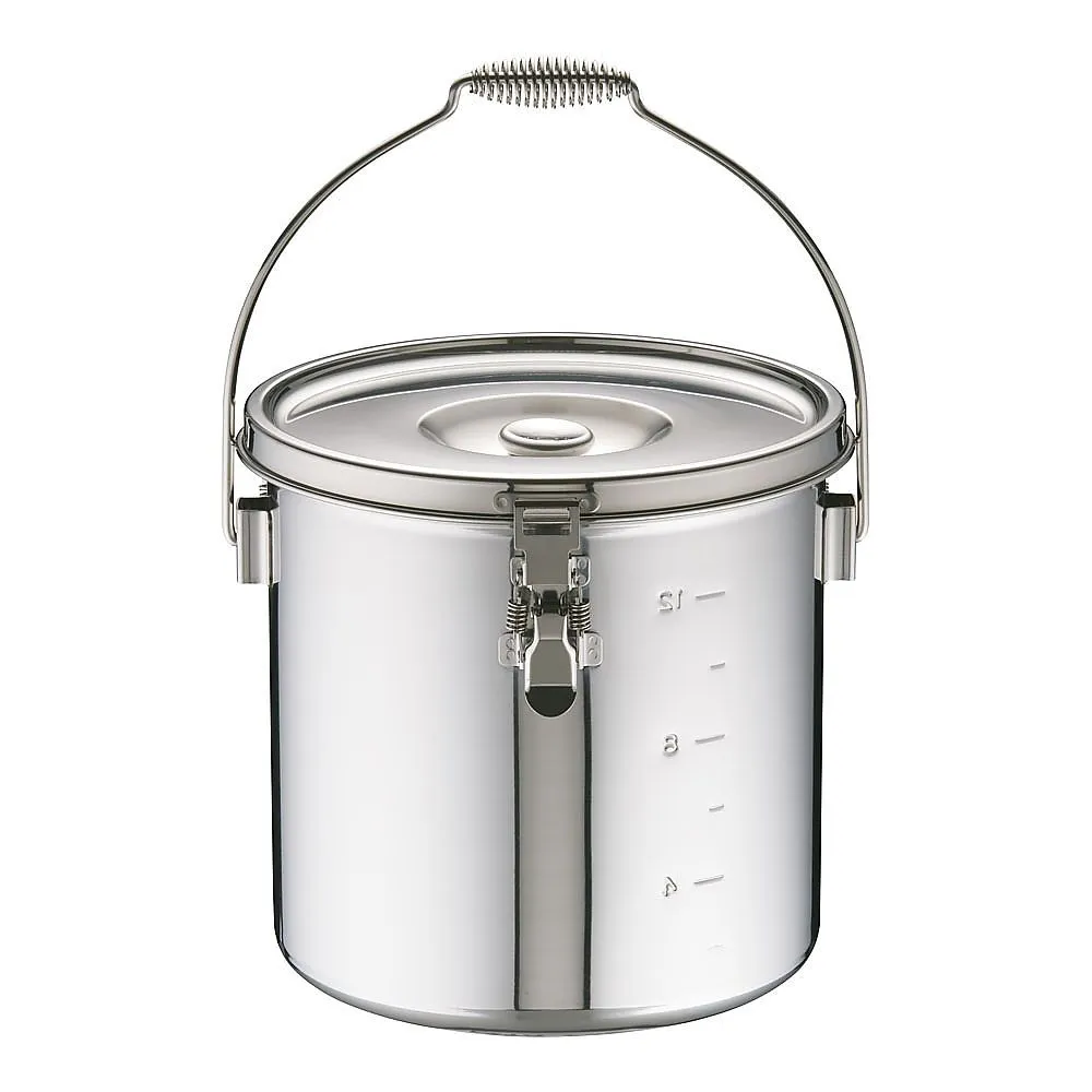 62-6380-70 KO 19-0 Electromagnetic Cooker Compatible Stacking Food Can 27 cm