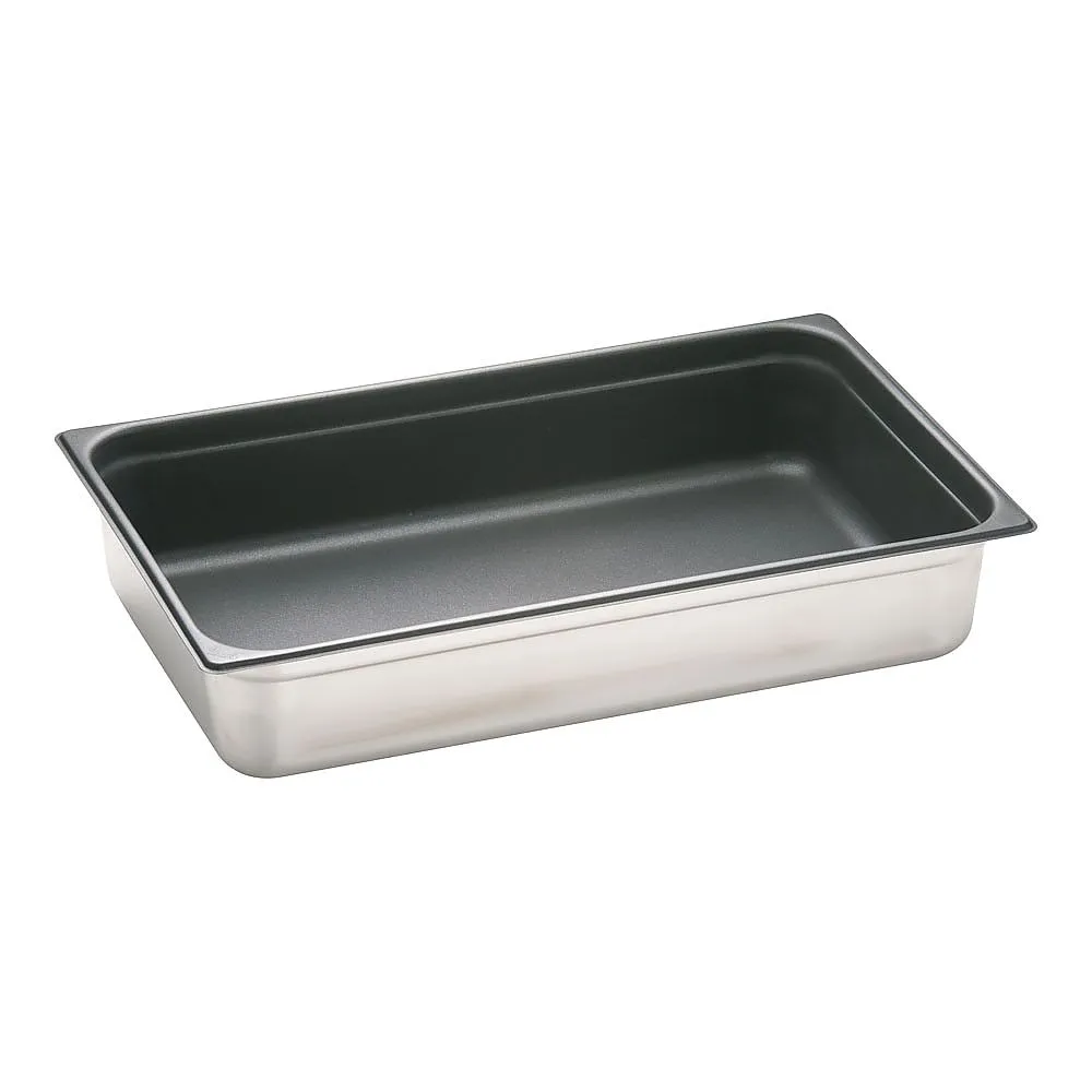 62-6359-63 18-8 Non-Stick Gastronomic Pan 1/1 100 mm AGS0804