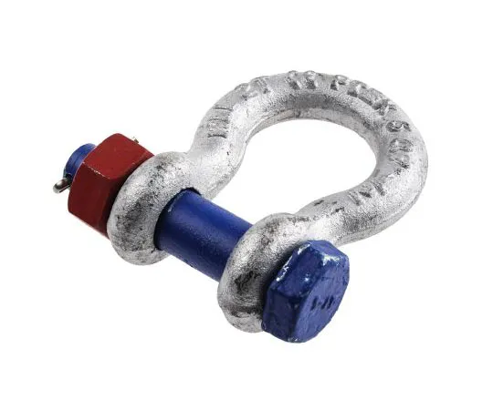 63-7486-94 RS PRO Bow Shackle, Zinc Plated Steel, 2T 312-3358