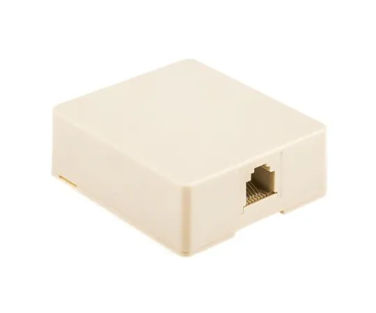 63-7449-95 Decelect Forgos RJ11 Wall mounting box FE9186P6C