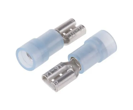 63-7460-04 RS Pro Blue Insulated Crimp Receptacle, 4.75 x 0.8mm, 1.5mm² to 2.5mm², 16AWG to 14AWG, Tin Plated 267-4243