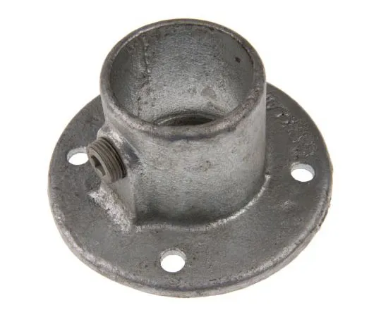 63-7467-66 RS PRO Cast Iron 131 Wall Flange, 48.3mm Round Tube, Type 3 286-3601