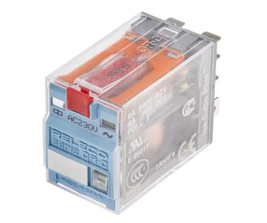 63-7422-78 RelecoC7 DPDT Non-Latching Relay PCB Mount, 230V ac Coil, 6A C7-T21X / AC 230 V