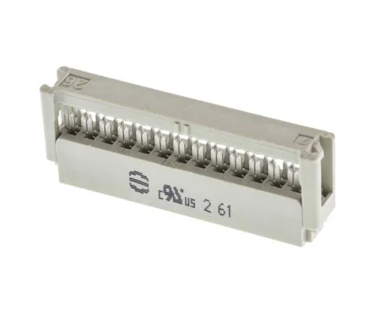 63-7538-70 Harting 26-Way IDC Connector Socket for Cable Mount, 2-Row 9185266803
