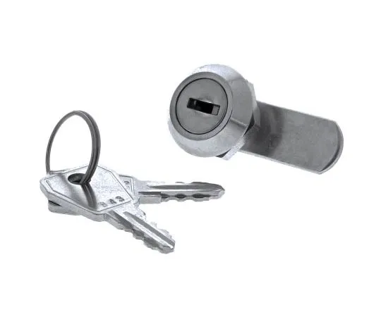 63-7417-30 Euro-Locks a Lowe & Fletcher group ******* Panel to Tongue Depth 8mm Chrome Plated Camlock, Key to unlock 201012