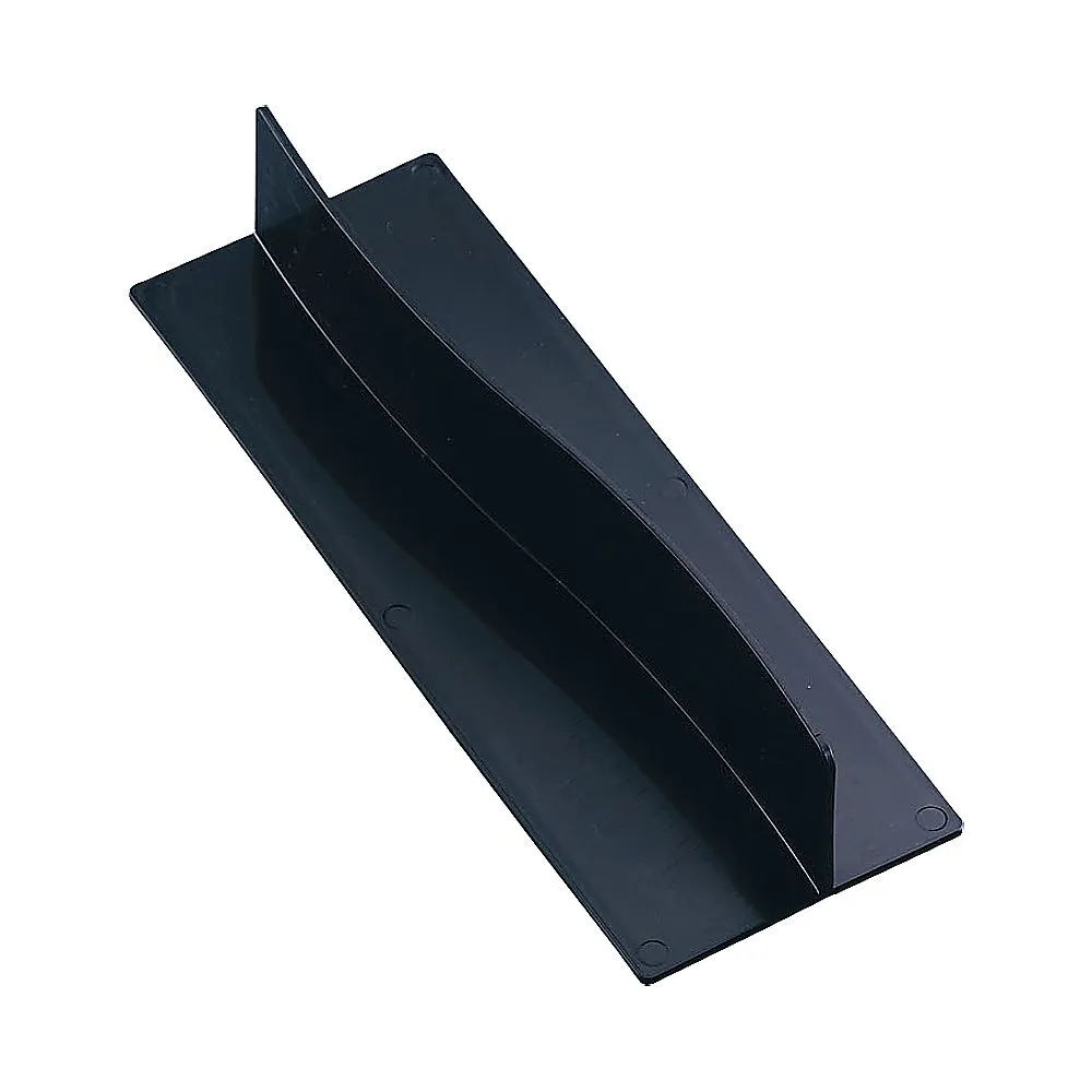 62-6758-60 PP S-shaped Partition Black O-7-6