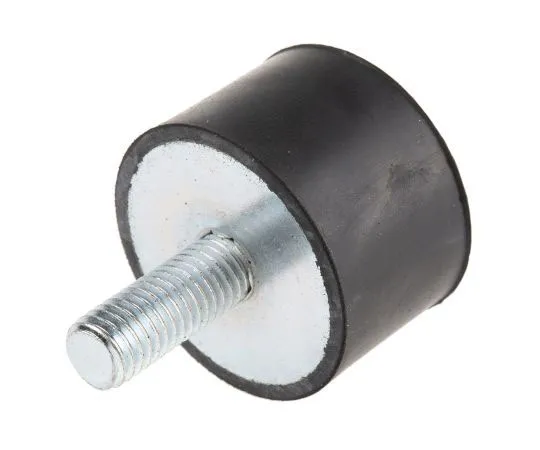 63-7385-70 RS PRO 25mm Shock Mount M10 40mm Diameter 54 kg, 112 kg Compression Load, Male Only Natural Rubber 162-3248