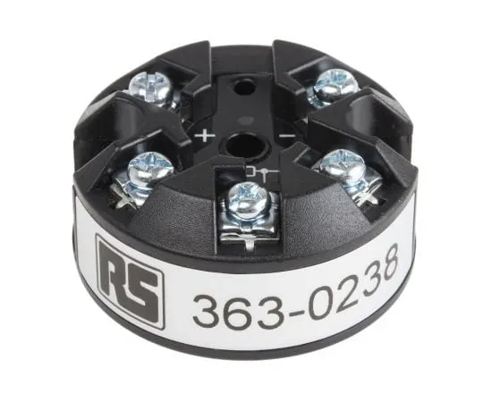 63-7507-41 PT100 Temperature Transmitter, 10 → 30 V dc, 0 → +70 °C 363-0238