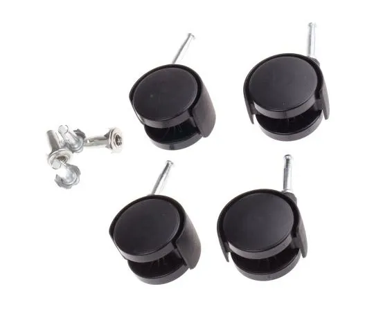 63-7487-52 RS PRO Stem Swivel Castors, 50kg, Nylon tyres 313-2633