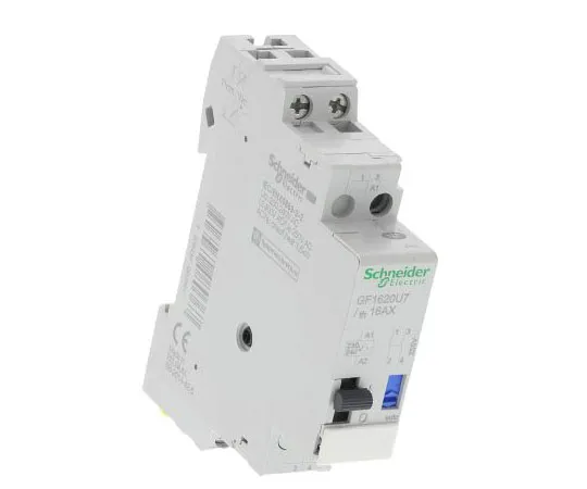 63-7444-68 2P Impulse Relay With NO Contacts, 16 A, 110 V dc, 230 → 240 V ac Coil GF1620U7