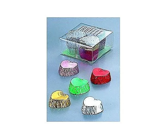 62-6577-83 Aluminum Truffle Miniature Heart Type No. 1141 (30 Pieces)