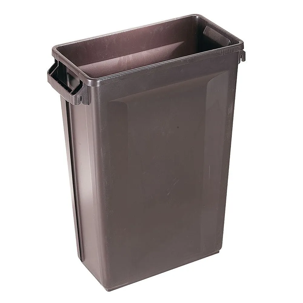 62-6615-94 Trust Slim Rectangular Container 60 L Brown 1211