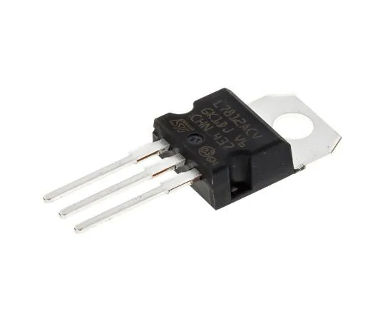 63-7478-18 STMicroelectronics, 12 V Linear Voltage Regulator, 1A, 1-Channel, 2% 3-Pin, TO-220 L7812ACV L7812ACV