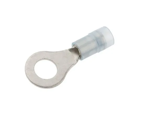 63-7459-83 RS PRO Insulated Crimp Ring Terminal, M6 (1/4) Stud Size, 1.5mm² to 2.5mm² Wire Size, Blue 267-3739