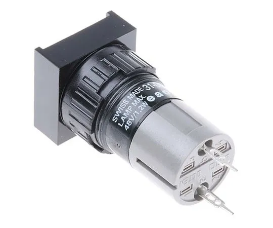 63-7447-91 EAO Indicator, Faston, Solder Lug Termination, 18mm Mounting Hole Size, IP40 31-051.006