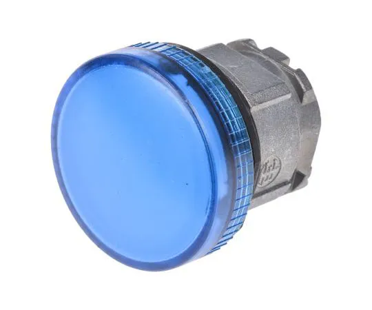 63-7493-66 Schneider Electric Harmony XB4 Series, Blue Pilot Light Head, 22mm Cutout ZB4BV06