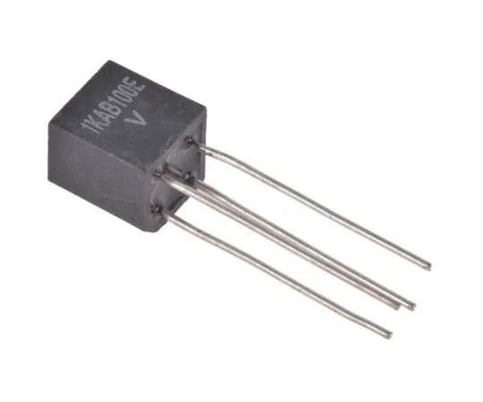 63-7522-60 Vishay VS-1KAB100E, Bridge Rectifier, 1.2A 1000V, 4-Pin D 38 VS-1KAB100E