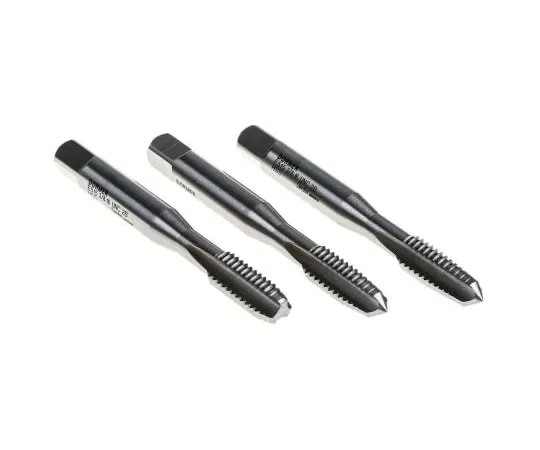 63-7442-73 Dormer 3 Piece 3/8 in UNC HSS Straight Flute Tap Set E515 3/8 X 16 SET