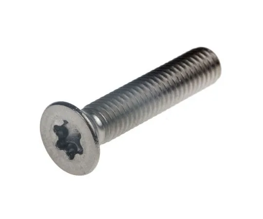 63-7456-35 Plain Countersunk Stainless Steel Tamper Proof Security Screw, M5 x 25mm 262-5796