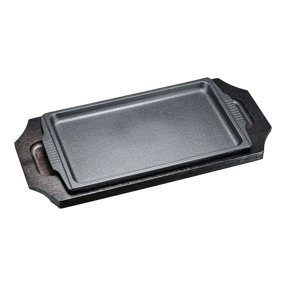 62-6731-58 Steak Plate Square Type 28 cm 08-28