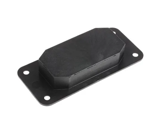 63-7542-82 Pinet Black Plastic Drawer Handle, 133mm 19-A-3815