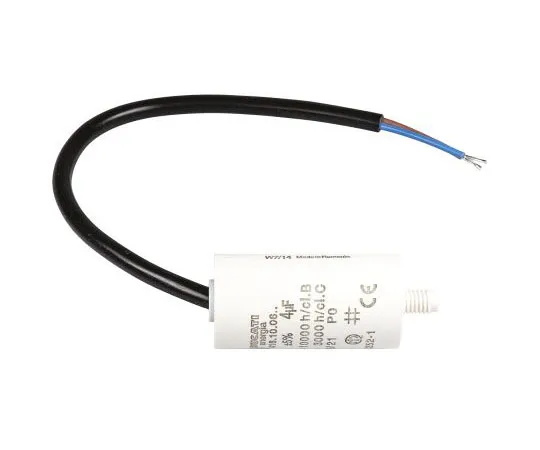 63-7519-53 Ducati Energia 4μF Polypropylene Capacitor PP 400 → 500V ac ±5% Tolerance Stud Mount 4.16.10 Series 4.16.10.06.14