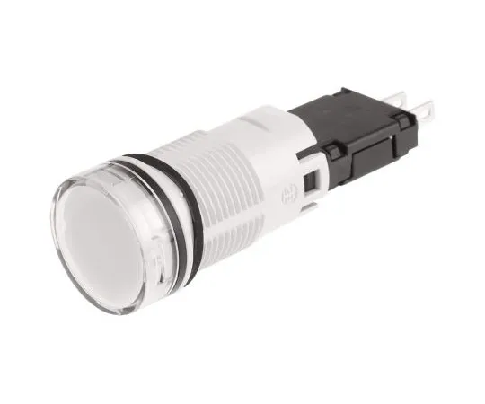 63-7512-14 Schneider Electric Harmony XB6 White LED Pilot Light, 16mm Cutout, IP65, 24 V ac/dc, 15 mA XB6AV1BB