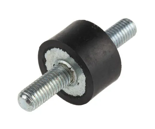 63-7385-57 RS PRO 15mm Shock Mount M8 25mm Diameter 21.5 kg, 43.2 kg Compression Load, Male to Male Natural Rubber 162-3234