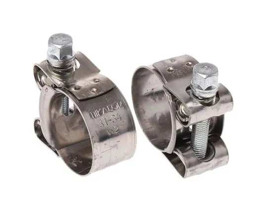 63-7457-65 RS PRO Stainless Steel, Zinc-Plated Steel (Bolt) Bolt Drive, 20mm Band Width, 31mm - 34mm Inside Diameter 265-0196