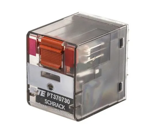63-7495-22 TE ConnectivityPT 3PDT Non-Latching Relay PCB Mount, 230V Coil, 10A PT370730 6-1419111-9