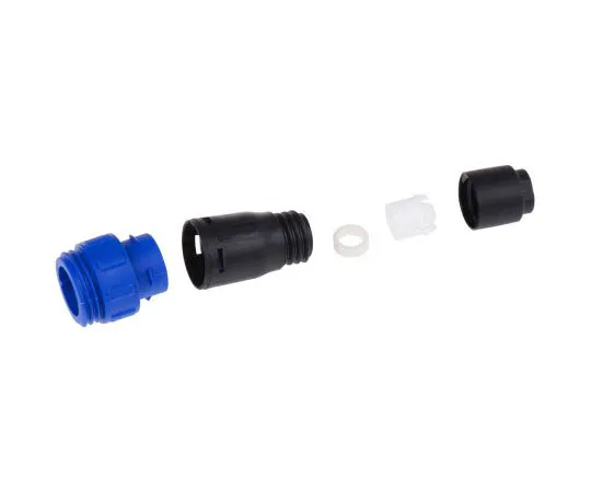 63-7538-34 Bulgin Buccaneer 400 Series In-line Connector, 8 contacts Plug PX0411/08P/6065