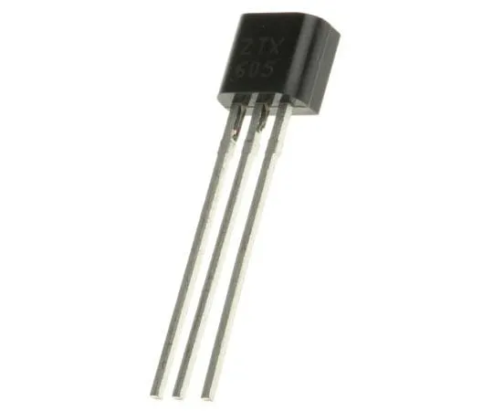 63-7362-10 Diodes Inc ZTX605 NPN Darlington Pair, 1 A 120 V HFE:500, 3-Pin E-Line ZTX605
