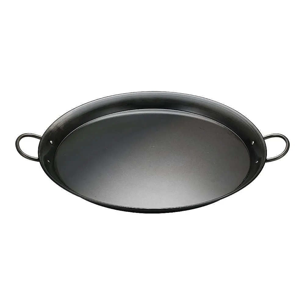 62-6731-03 Iron Paella Hot Pot, Both Hands 52 cm