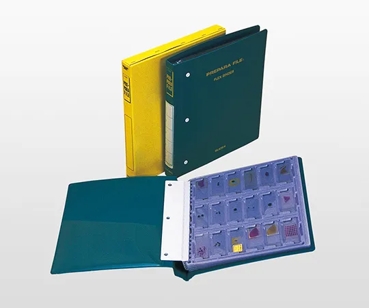 0-7244-03　［Discontinued］Binder For Prepared Slides Flex Binder Type (10 Pieces)　PT-10F
