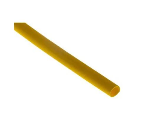 63-7459-45 RS Pro Yellow Halogen Free Heat Shrink Tubing 6.4mm Sleeve Dia. x 1.2m Length 2:1 Ratio 267-1991