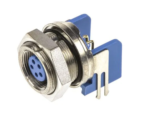 63-7454-48 TE Connectivity TRIAD™ 01 Series Subminiature Panel Mount Connector, 5 contacts Socket 6-1437719-0