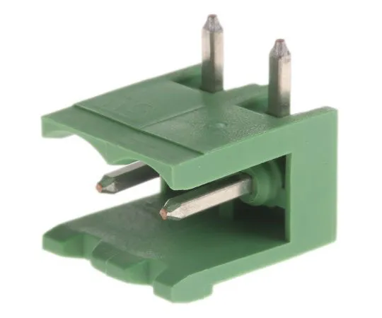 63-7506-16 TE Connectivity Buchanan, 2 Way, 1 Row, Right Angle PCB Header 282815-2