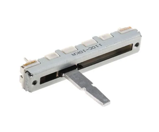 63-7448-71 Alps Electric Slide Slide Potentiometer, 10kΩ, ±20%, 0.1W, Logarithmic RS3011114017 RS3011114017